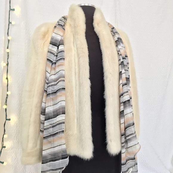 Silky Authentic Mink Fur Coat Custom Made - Picture 4 of 8